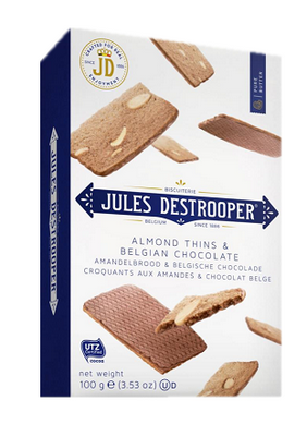 Jules Destrooper Almond Thins & Belgian Chocolates